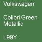 Preview: Volkswagen, Colibri Green Metallic, L99Y.